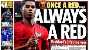 Inglaterra destaca Rashford e Itália despede-se de herói 