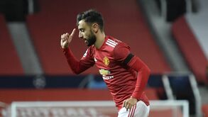Bruno Fernandes eleito jogador do mês pela terceira vez: «Ficarei feliz quando ganhar a Premier League»