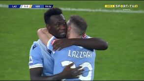 O golaço de Felipe Caicedo que não impediu a derrota da Lazio