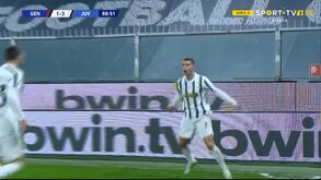 Cristiano Ronaldo volta a bisar e fecha as contas na vitória da Juventus