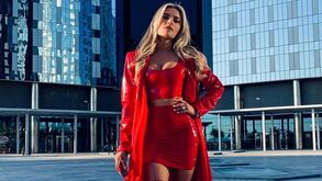 O Natal em látex de Sophia Thomalla