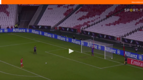 Todos os penáltis do desempate que colocou o Benfica na 'final four' da Allianz Cup