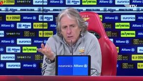Jorge Jesus: «Não fui eu que fiz a estatística... o V. Guimarães teve dois remates» 