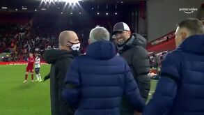 A conversa da polémica entre Mourinho e Klopp
