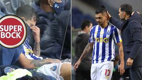 Alarme no FC Porto com lesões de Otávio e Corona antes da Supertaça