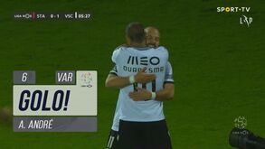 André André marca após jogada 'vintage' de Ricardo Quaresma