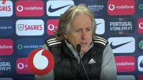 Jorge Jesus: «Face aos objetivos principais, Supertaça não era prioridade»