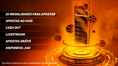 Uma aposta ganha a cada vitória, empate ou derrota