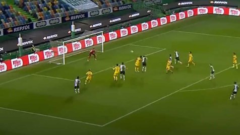 João Mário and Palhinha's free kick to make Sporting's third