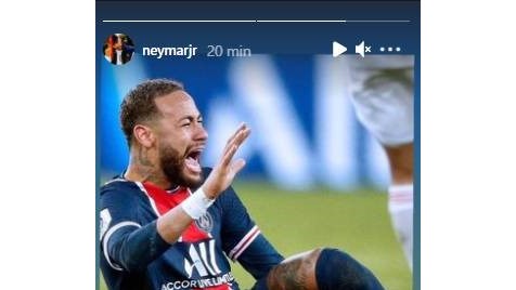 Neymar Explica Lagrimas Apos A Lesao Lembrancas Ruins Psg Jornal Record