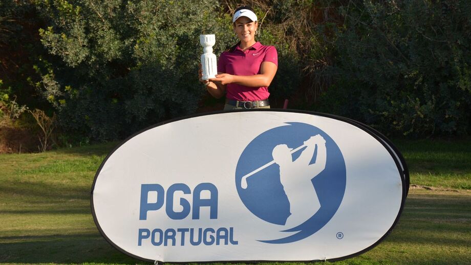Leonor Bessa é a primeira mulher a vencer no PGA Portugal Tour