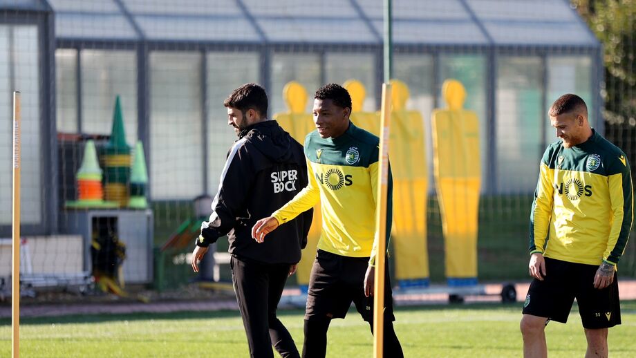 Plata voltou aos treinos