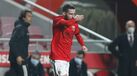 Rafa no sítio certo para fazer o segundo do Benfica frente ao Belenenses SAD