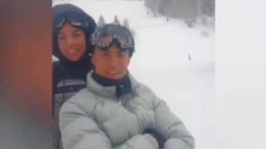As imagens que colocam Ronaldo no centro da polémica: craque arrasado por causa de escapadinha na neve