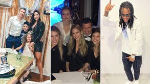 Como os atuais e antigos craques passaram a noite de Ano Novo