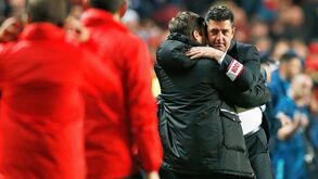 Rui Vitória 'apresenta' Tiago Pinto aos italianos: «Um fenómeno, um verdadeiro mágico»