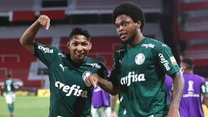 Os golos da vitória memorável do Palmeiras sobre o River Plate na Libertadores