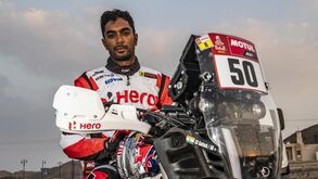 Piloto indiano da Hero em coma induzido após grave queda na 4.ª etapa do Dakar
