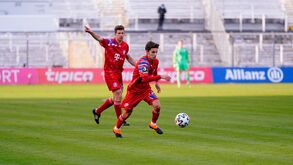 Tiago Dantas voltou à equipa de reservas e não impediu derrota no dérbi com o Munique 1860