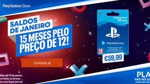 PS Now e PS Plus incluídos nas promoções do mês