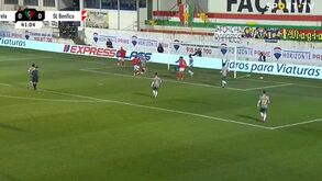 Benfica recebido em euforia em Vidago		