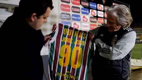 Jorge Jesus até foi ao balneário do Estrela: Os bastidores do regresso de JJ à Amadora
