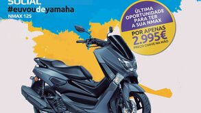 Última oportunidade de ter uma NMAX 125 por apenas 2.995€, Preço Chave na Mão