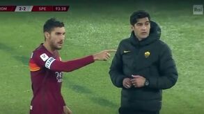 «É o sexto, é o sexto!»: Pellegrini bem tentou mas a Roma fez mesmo uma substituição a mais