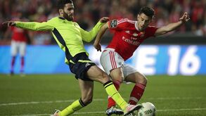 A última meia-final entre Benfica e Sp. Braga na Taça da Liga teve golo de Rafa...contra as águias