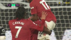 A 'bomba' de Pogba que valeu o triunfo do Manchester United sobre o Fulham