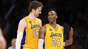 Pau Gasol ainda chora a morte de Kobe Bryant: «Foi o irmão mais velho que nunca tive»