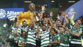 Sporting conquista troféu: Afinal qual é o currículo dos jogadores do plantel principal?