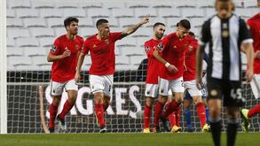 Depois de ver um golo anulado, Chiquinho marcou a contar no Benfica-Nacional