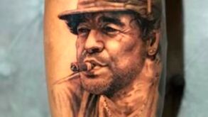 Rojo dedica tatuagem a Maradona: imagens estão a arrasar nas redes sociais
