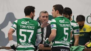 Equipa de hóquei em patins do Sporting em isolamento profilático