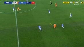 Cristiano Ronaldo em modo 'playmaker' foi decisivo para este golo da Juventus