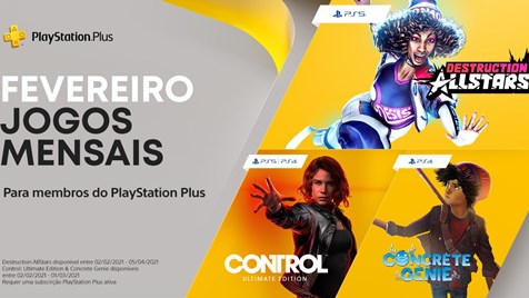 PlayStation Plus: Estes são os jogos de fevereiro - Record Gaming