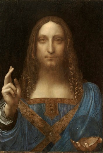 Salvator Mundi, cuadro de Leonardo da Vinci, fue subastado por cerca de 371 millones de euros en 2017