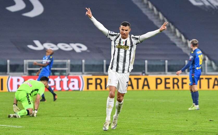 A crónica do Juventus-Udinese, 4-1: histórico Cristiano Ronaldo dá vida à Vecchia Signora