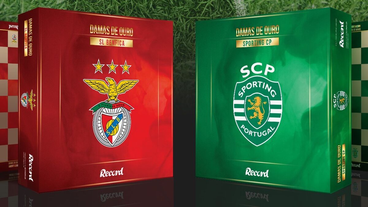 Craques de Sporting e Benfica já têm as damas de ouro: grátis com o Record,  a partir de hoje - Iniciativas - Jornal Record