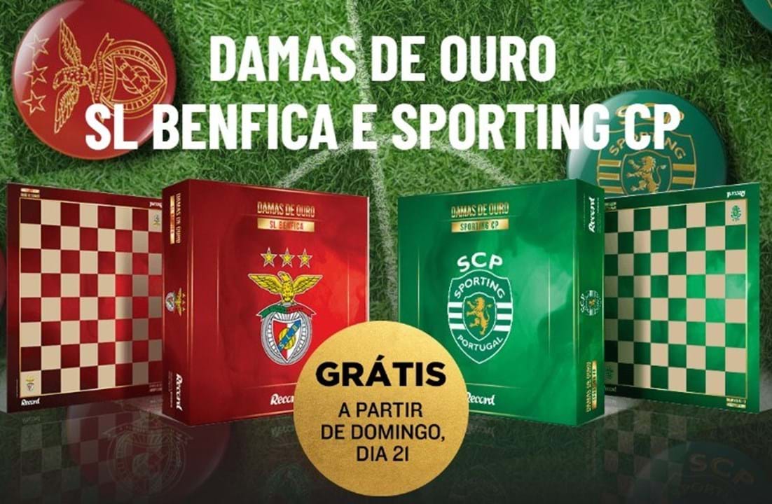 Jogo de damas e futebol: tudo a ver