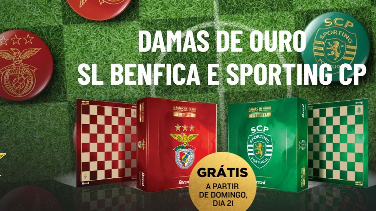 Não perca as cartas de Sporting e Benfica: grátis com o Record a partir de  hoje! - Iniciativas - Jornal Record