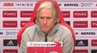 Jorge Jesus dá murro na mesa: os 9 minutos 'explosivos' do treinador do benfica