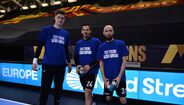 Jogadores do Vardar vestiram camisolas com mensagem para Quintana