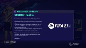 EA Sports retira  Santiago García do FIFA 21