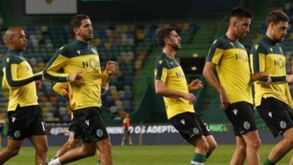 O onze provável do Sporting para o jogo com o Portimonense