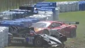 Em Le Mans não há acidentes... 'normais': que estoiros!