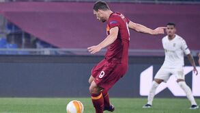 Dzeko estava no sítio certo e colocou a Roma a vencer o Sp. Braga: veja o golo
