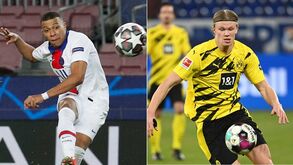 Mbappé e Haaland são máquinas de golos em alta rotação