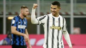 CR7 marcou 42% dos golos da Juventus na Serie A: Os números que continuam a impressionar